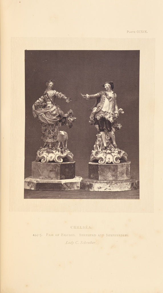 William Chaffers:[Pair of figures], Poster Print Wall Art