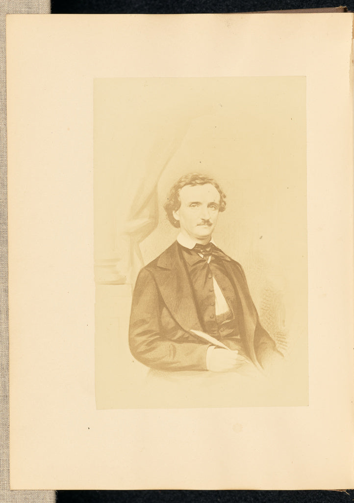 Daniel Bendann:Portrait of Poe, Poster Print Wall Art