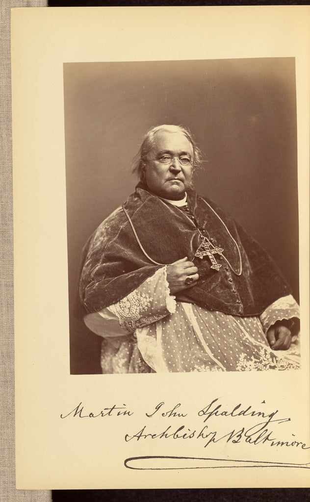 Bendann Brothers:[Archbishop Spalding], Poster Print Wall Art