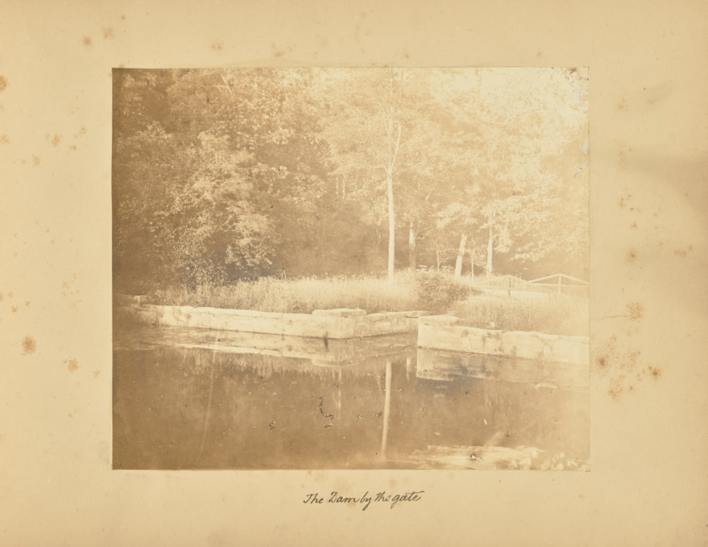 Alfred BoothPossibly:The Dam by the Gate, Poster Print Wall Art