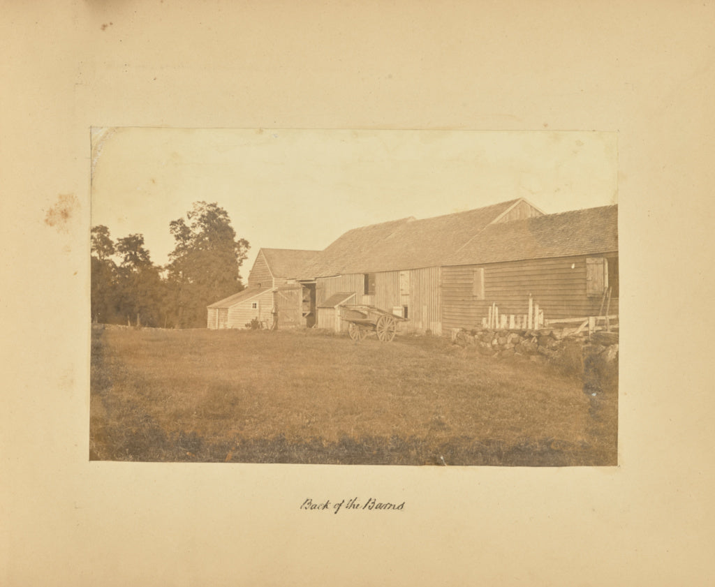 Alfred BoothPossibly:Back of the Barns, Poster Print Wall Art