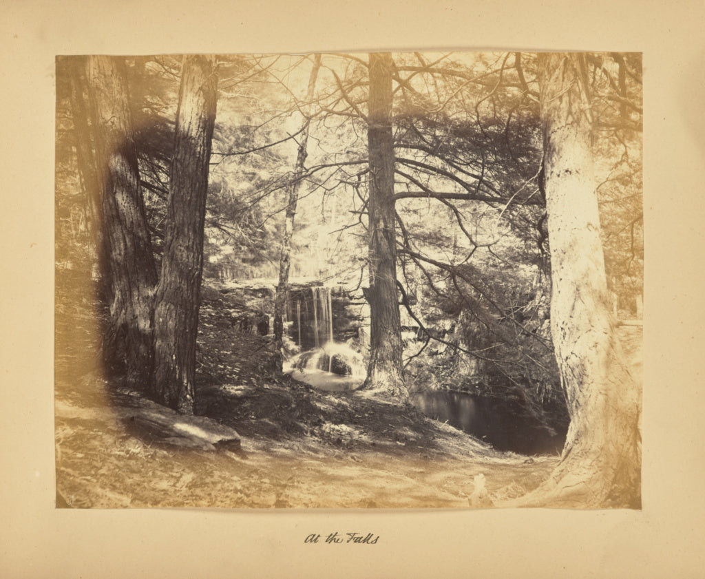 Alfred BoothPossibly:At the Falls, Poster Print Wall Art