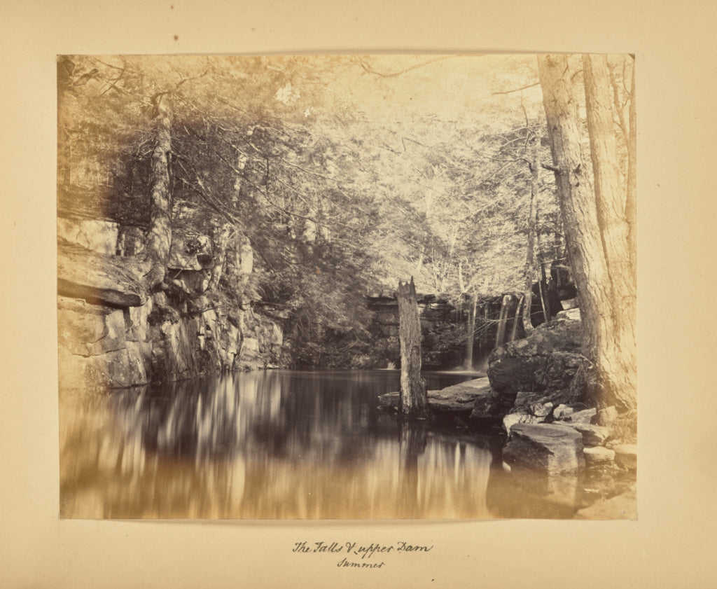 Alfred BoothPossibly:The Falls and Upper Dam - Summer, Poster Print Wall Art