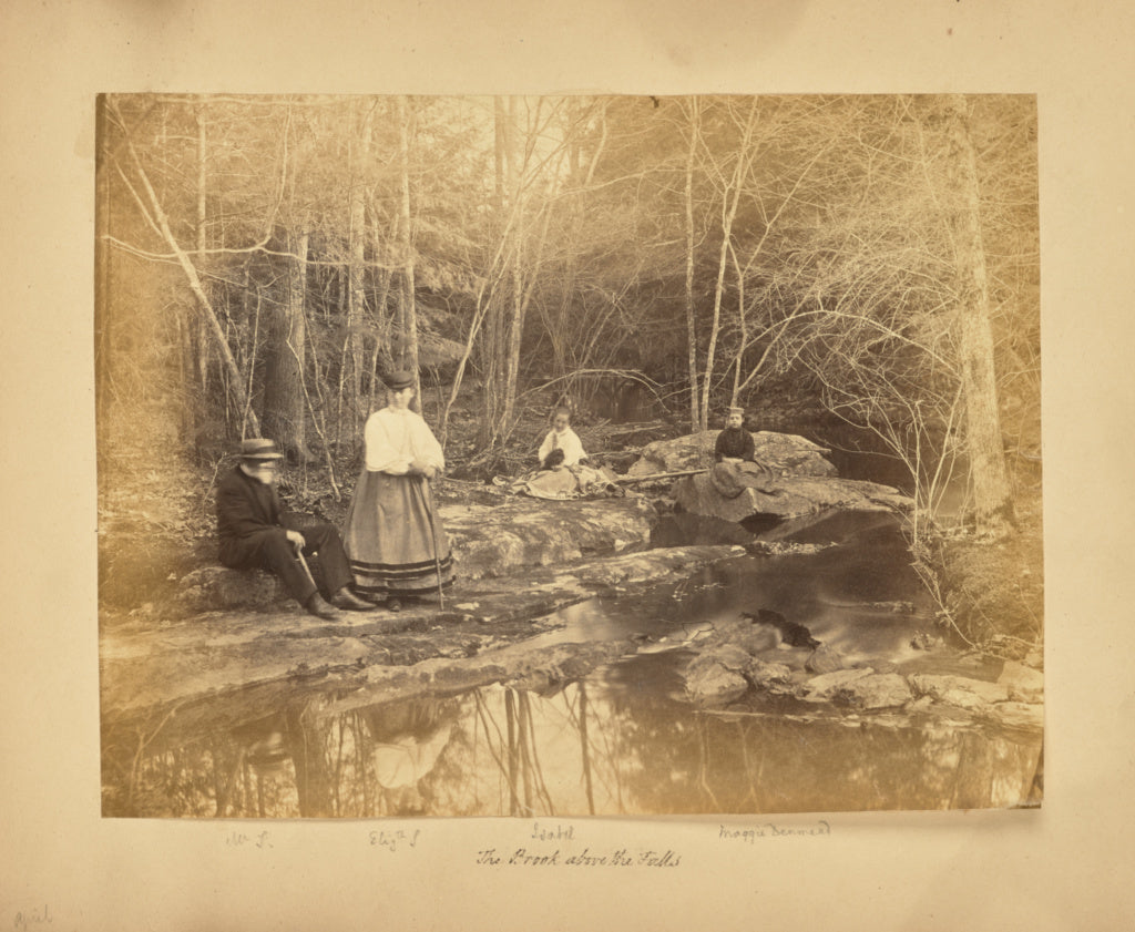 Alfred BoothPossibly:The Brook Above the Falls, Poster Print Wall Art