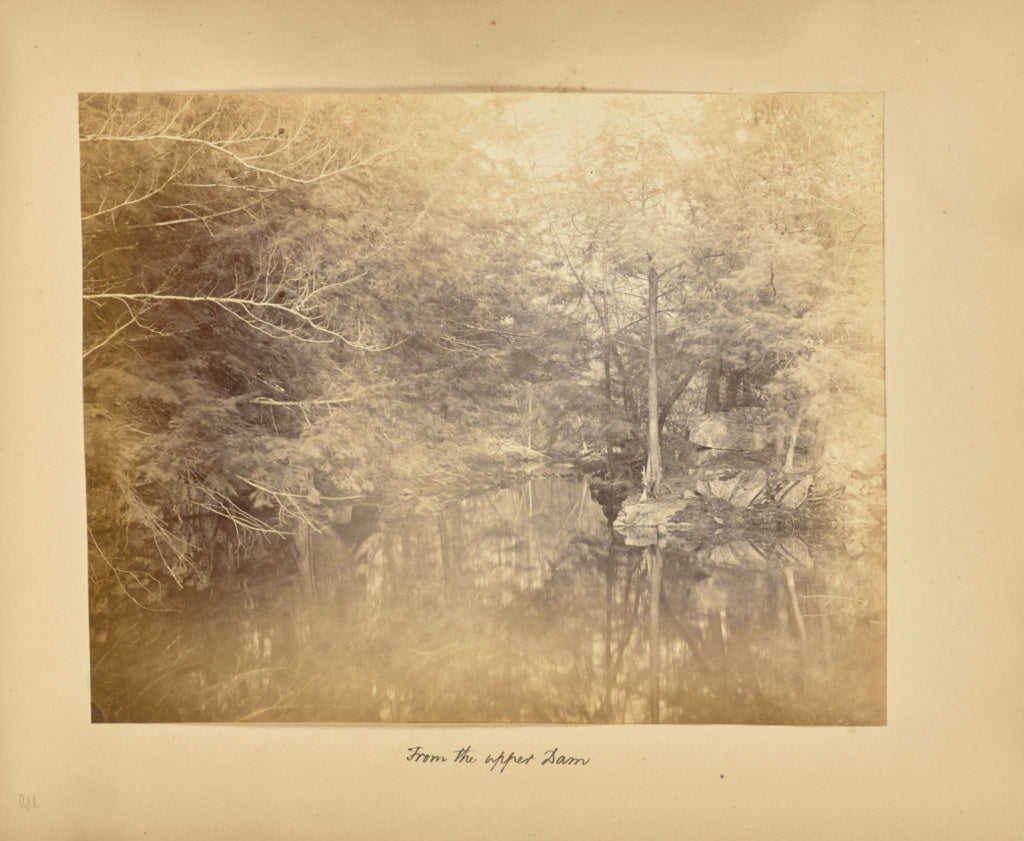 Alfred BoothPossibly:From the Upper Dam, Poster Print Wall Art