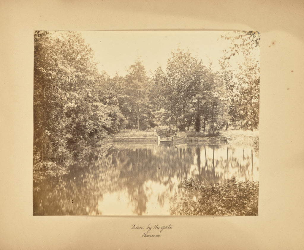 Alfred BoothPossibly:Dam by the Gate - Summer, Poster Print Wall Art