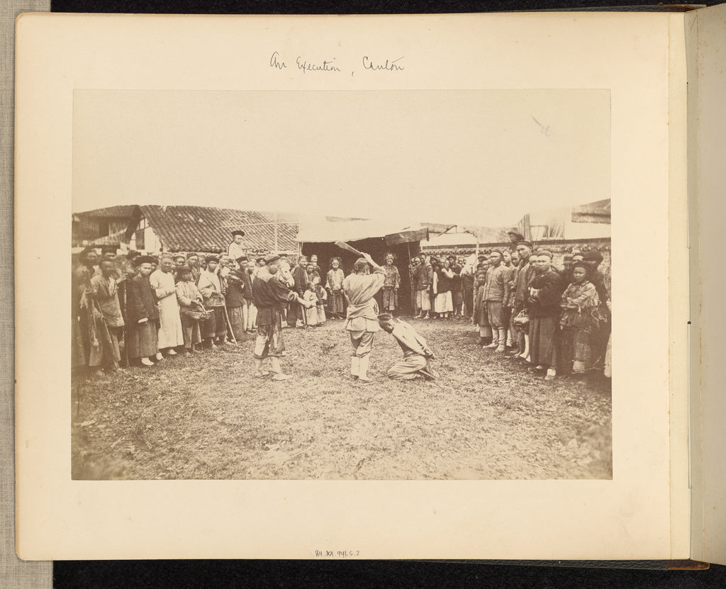 William Saunders:An Execution, Canton, Poster Print Wall Art