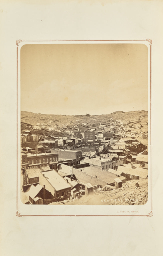 Joseph Collier:Central City, Poster Print Wall Art
