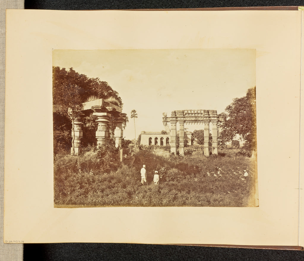 Willoughby Wallace Hooper:[Ruins of a Building Complex], Poster Print Wall Art