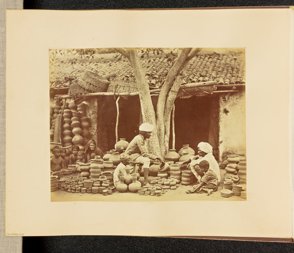 Willoughby Wallace Hooper:[Crockery Seller], Poster Print Wall Art