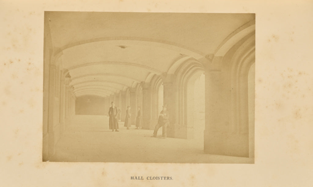 Valentine Blanchard:Hall Cloisters,16x12"(A3)Poster