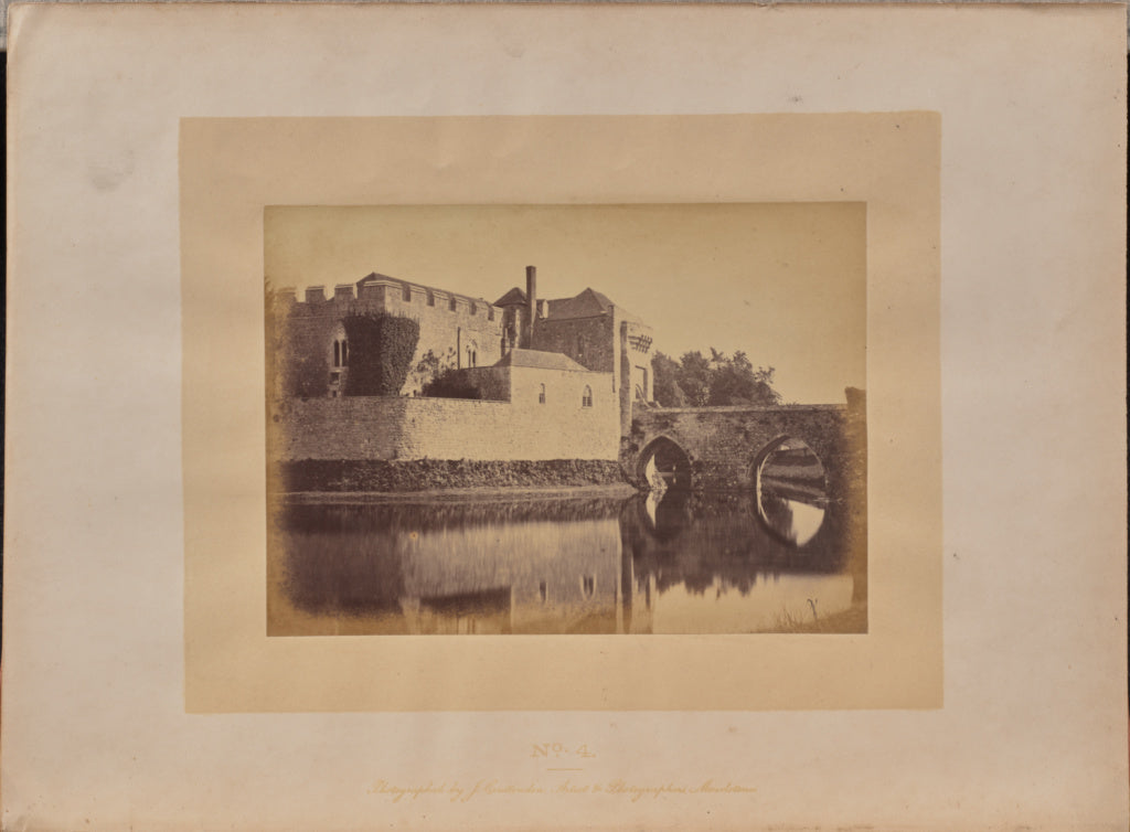 J. Cruttenden:Bridge at the Entrance of Principal Island, Ga, Poster Print Wall Art