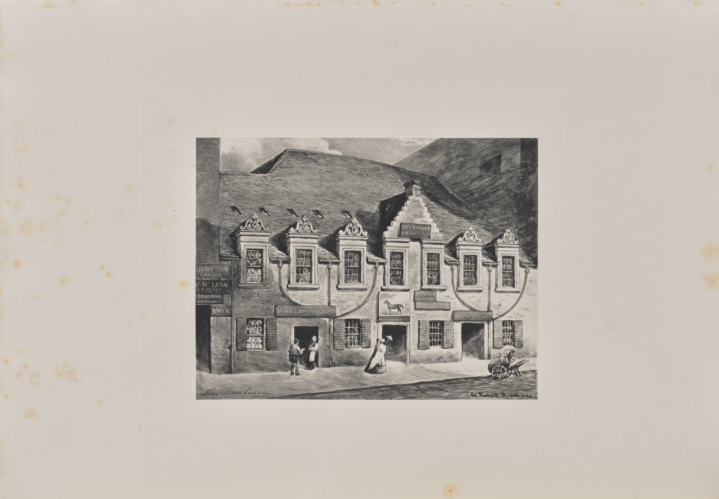 T. & R. Annan & Sons:Old Mansion, Stockwell Street, Poster Print Wall Art