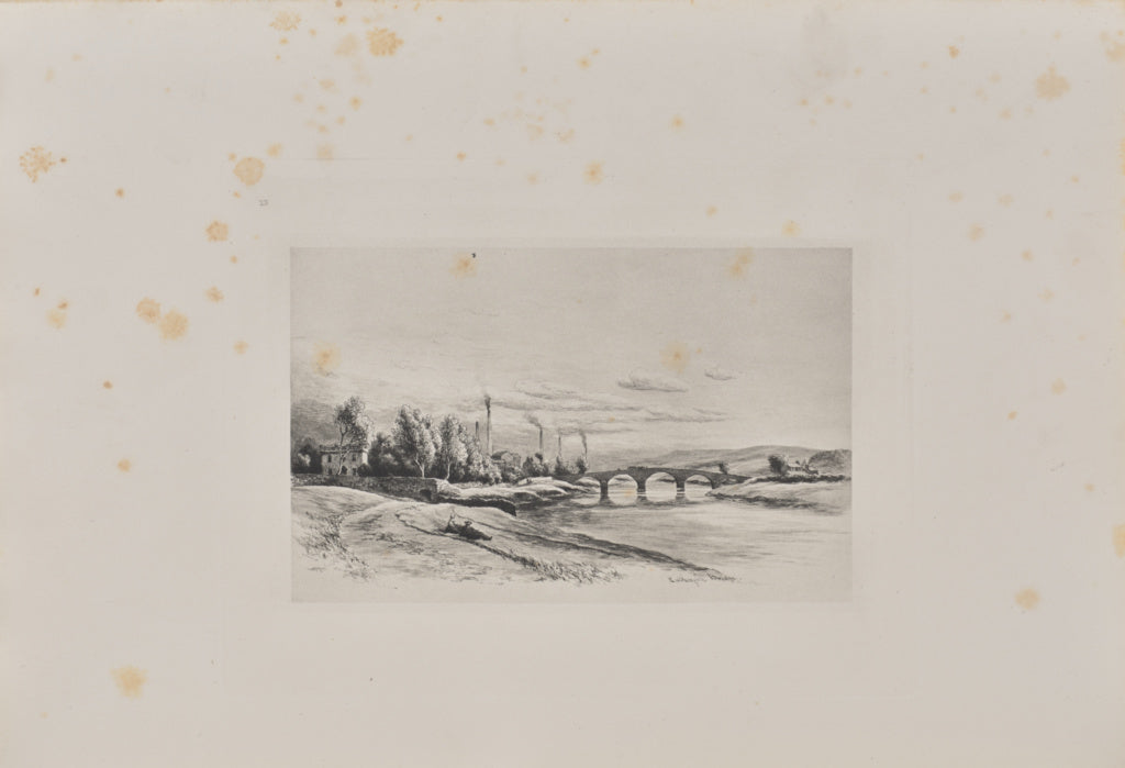 T. & R. Annan & Sons:Rutherglen Bridge from East end of the , Poster Print Wall Art