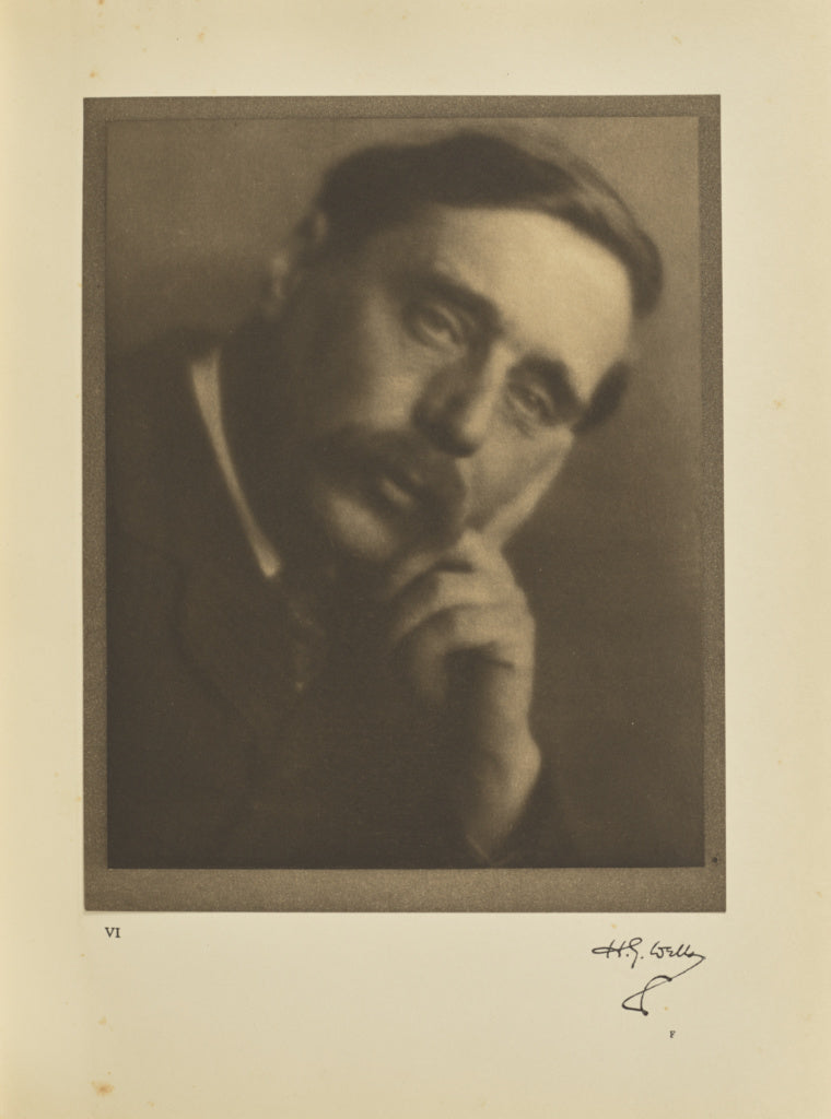 Alvin Langdon Coburn:H.G. Wells, Poster Print Wall Art