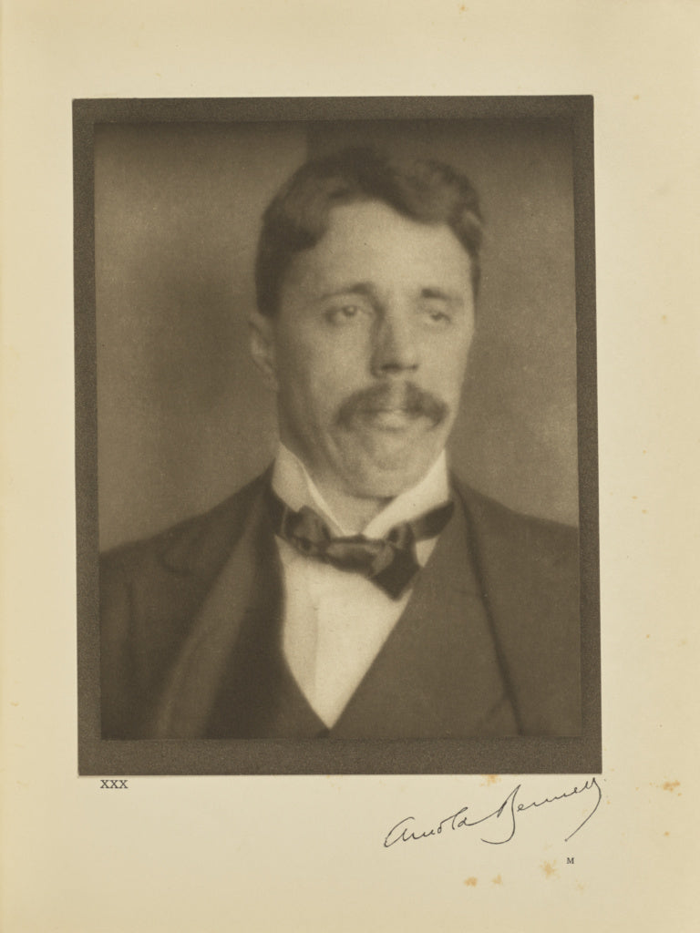 Alvin Langdon Coburn:Arnold Bennett, Poster Print Wall Art