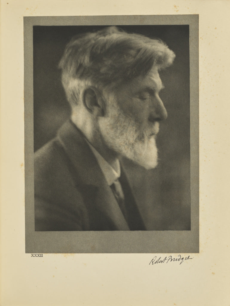Alvin Langdon Coburn:Robert Bridges, Poster Print Wall Art
