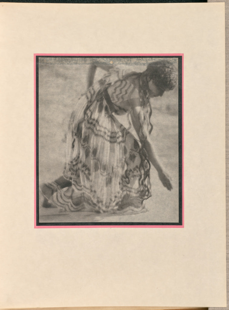 Baron Adolf de Meyer:[Female dancer as a nymph, bowing], Poster Print Wall Art