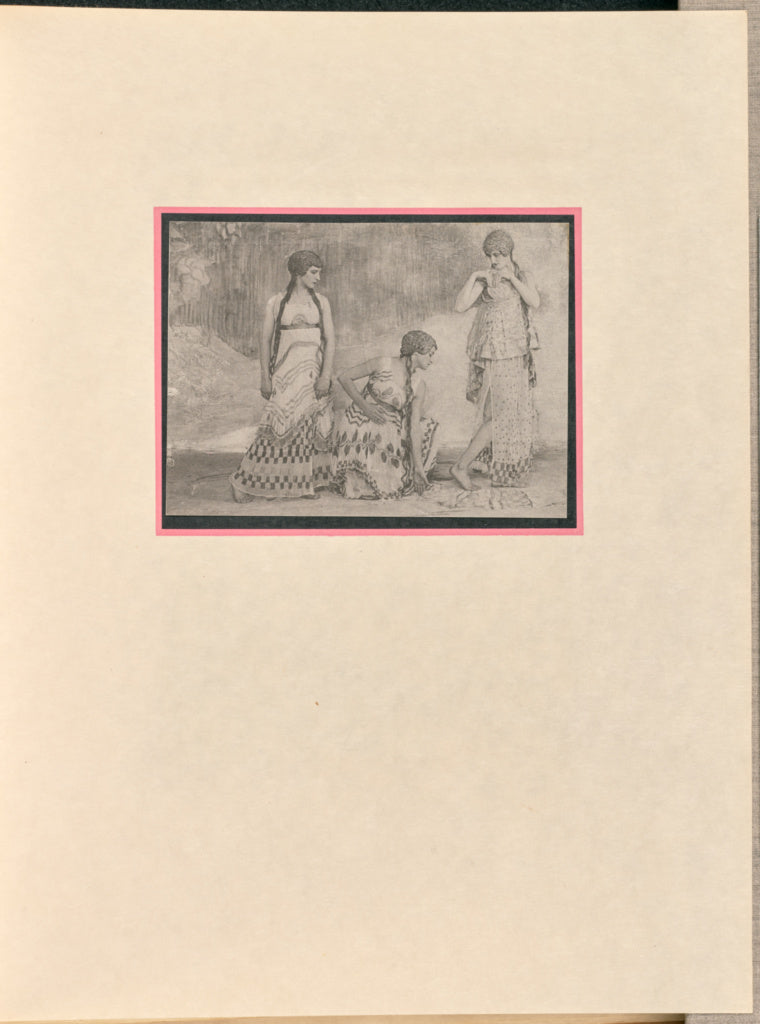 Baron Adolf de Meyer:[Three female dancers as nymphs],16x12"(A3)Poster