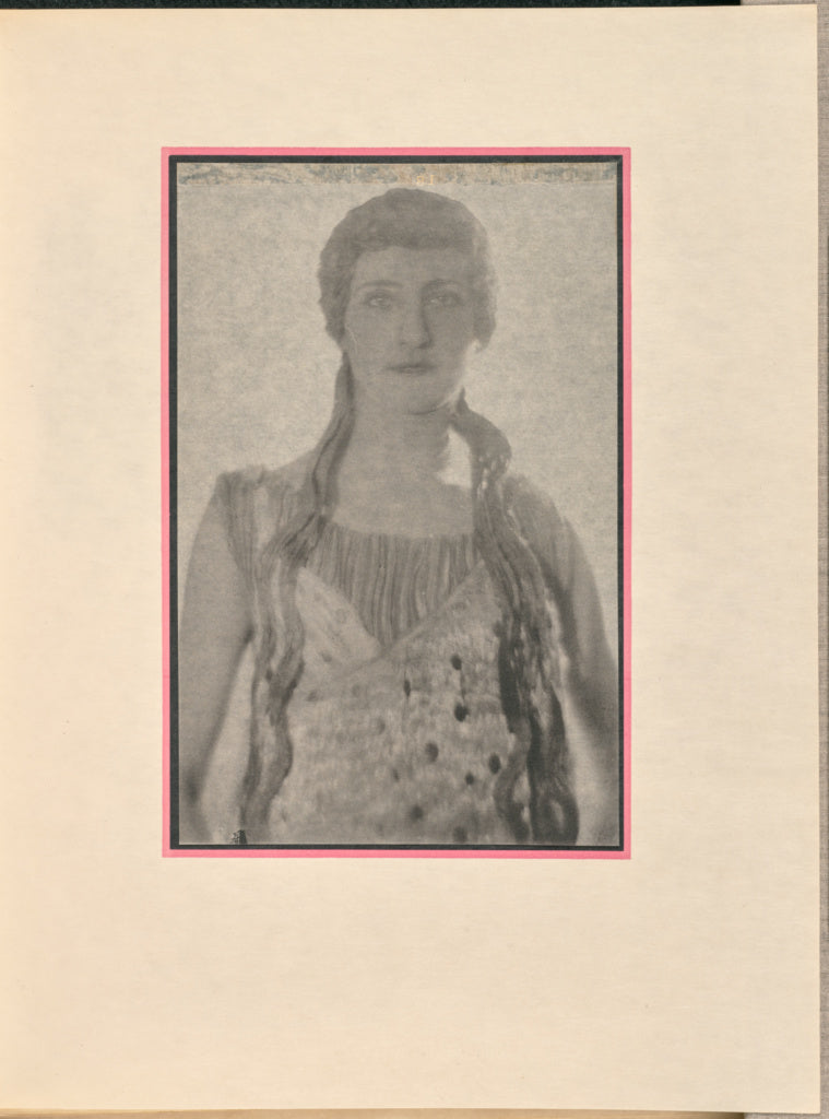 Baron Adolf de Meyer:[Portrait of a female dancer as a nymph, Poster Print Wall Art