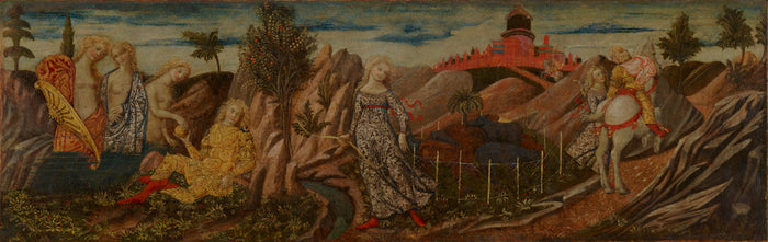 Francesco di Giorgio Martini , 1439 - 1501):The Story of Oen,16x12