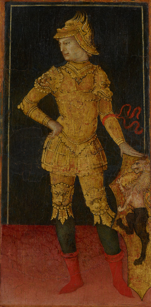 Francesco di Giorgio Martini , 1439 - 1501):Paris (right end, Poster Print Wall Art