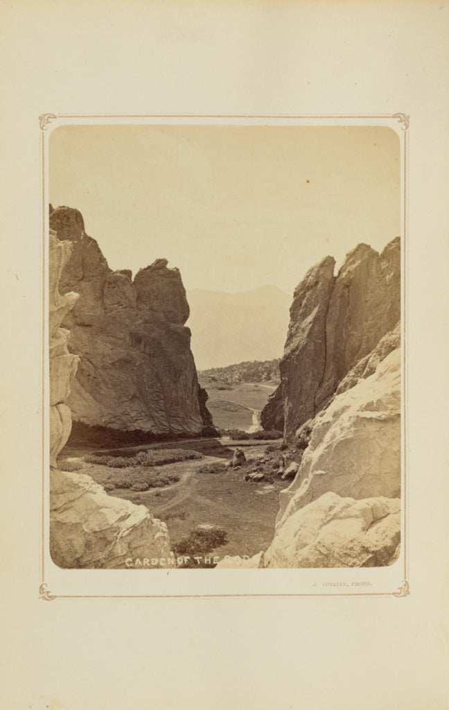 Joseph Collier:Garden of the Gods, Poster Print Wall Art