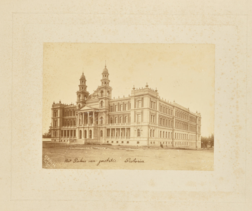 Jan van Hoepen:Het Paleis van justitie, Pretoria,16x12"(A3)Poster