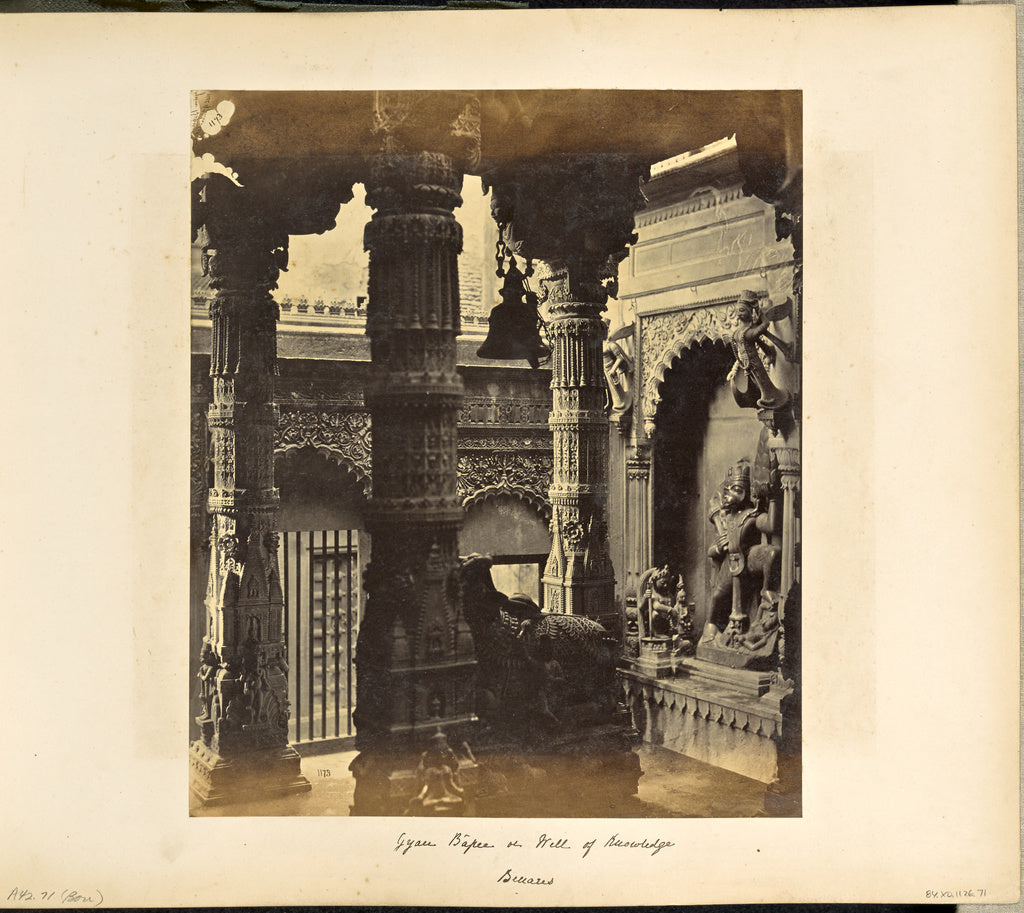 Samuel BourneAttributed to:Benares; "Gyan Bapee", or Well of, Poster Print Wall Art