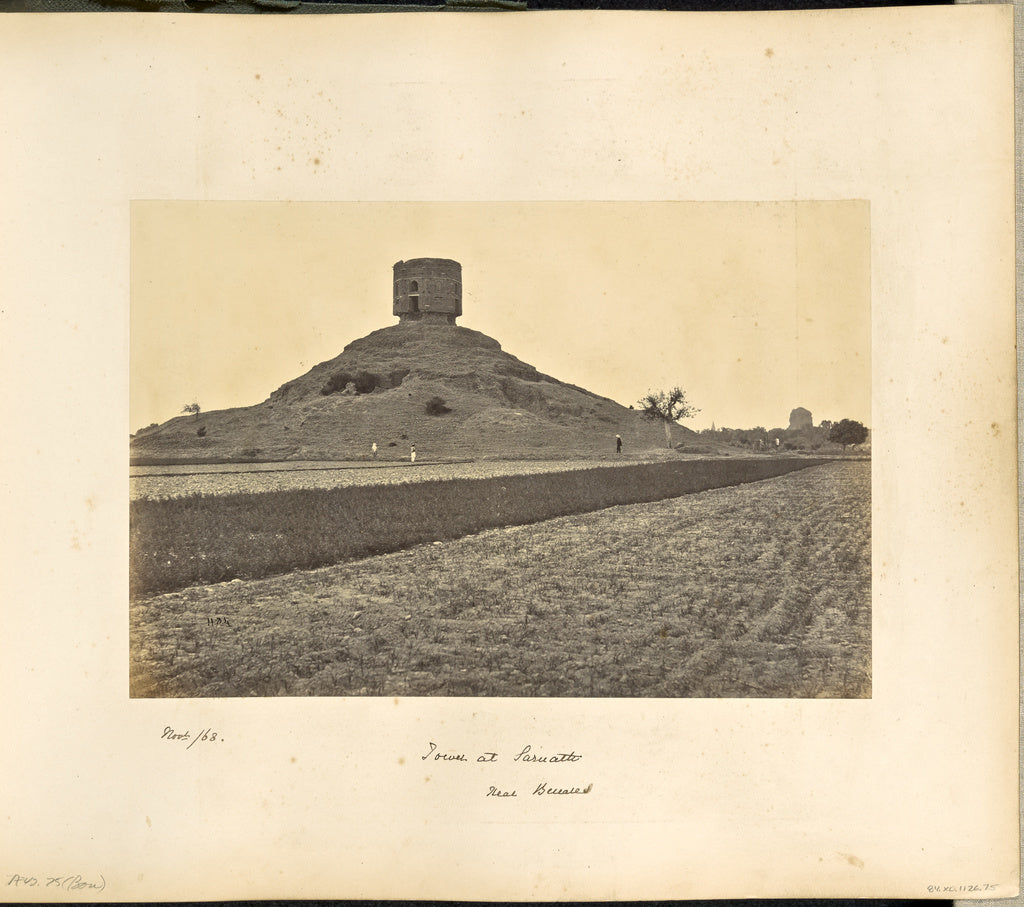 Samuel BourneAttributed to:Benares; The Remains of an ancien, Poster Print Wall Art