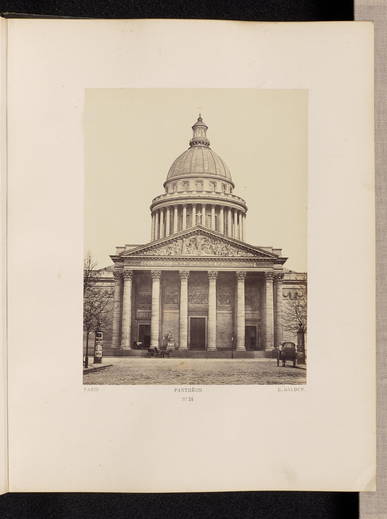 edouard Baldus:Panthéon (No. 24),16x12"(A3)Poster