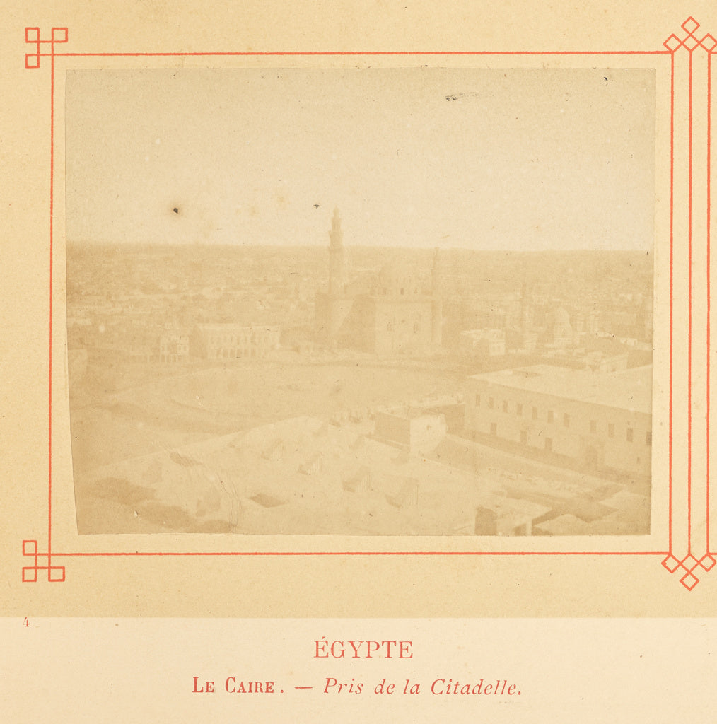 Félix Bonfils:Le Caire. - Pris de la Citadelle., Poster Print Wall Art
