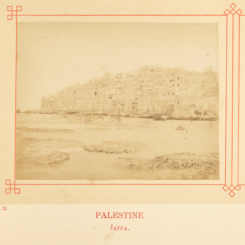 Félix Bonfils:Jaffa., Poster Print Wall Art