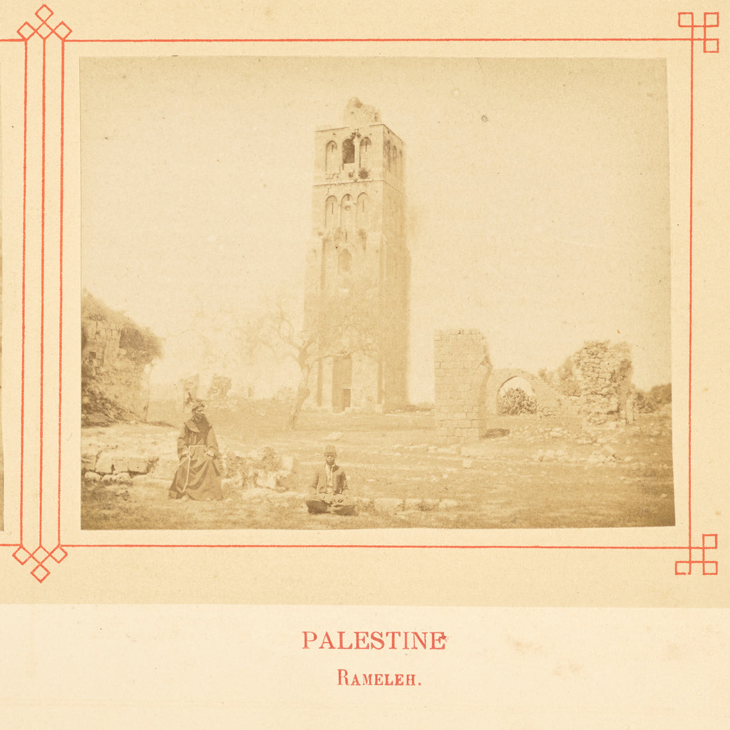 Félix Bonfils:Rameleh., Poster Print Wall Art