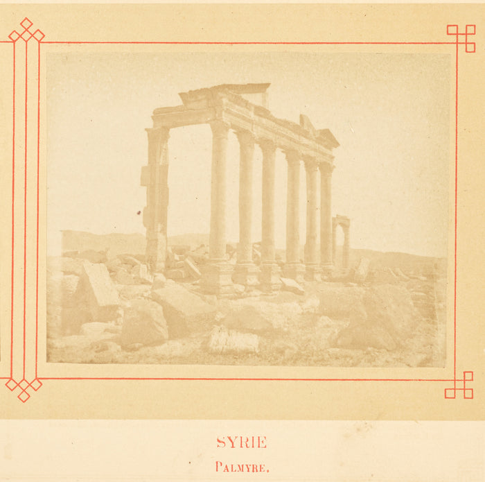 Félix Bonfils:Palmyre.,16x12