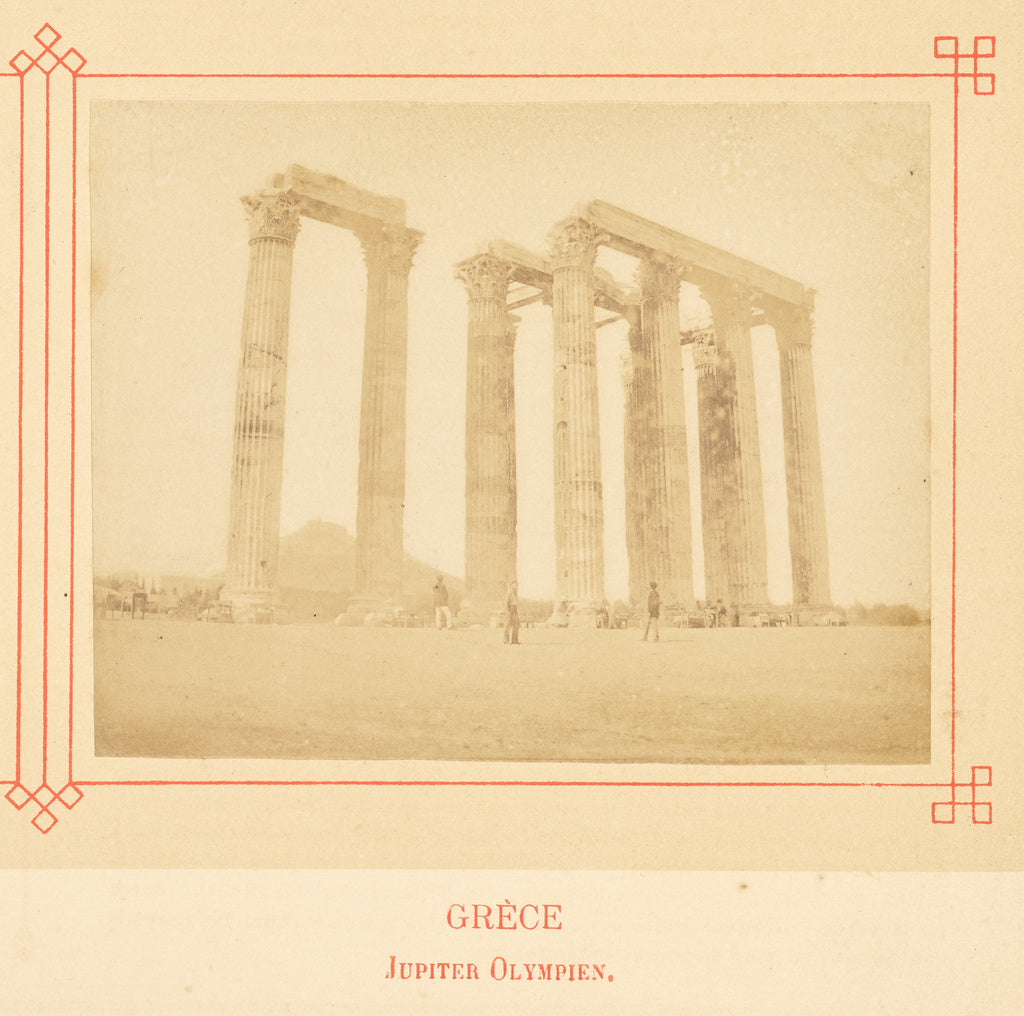 Félix Bonfils:Jupiter Olympien., Poster Print Wall Art
