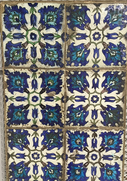 :Tile first half 17th century-16x12"(A3) Poster