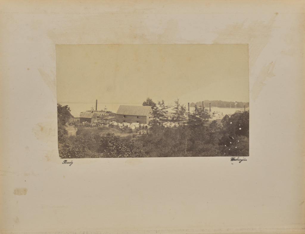 Mathew B. Brady:Wilcox [sic] Landing, Poster Print Wall Art