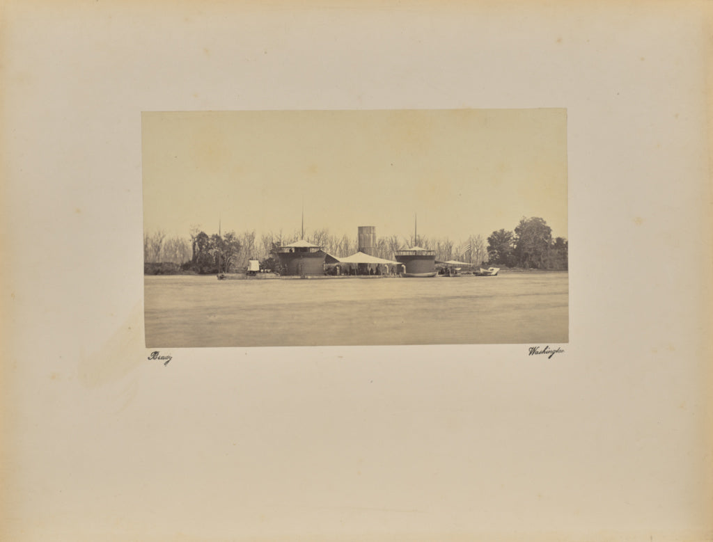 Mathew B. Brady:[Double turreted monitor "Onondaga", James R, Poster Print Wall Art