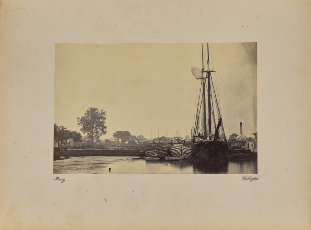 Mathew B. Brady:Bermuda Hundred, Poster Print Wall Art