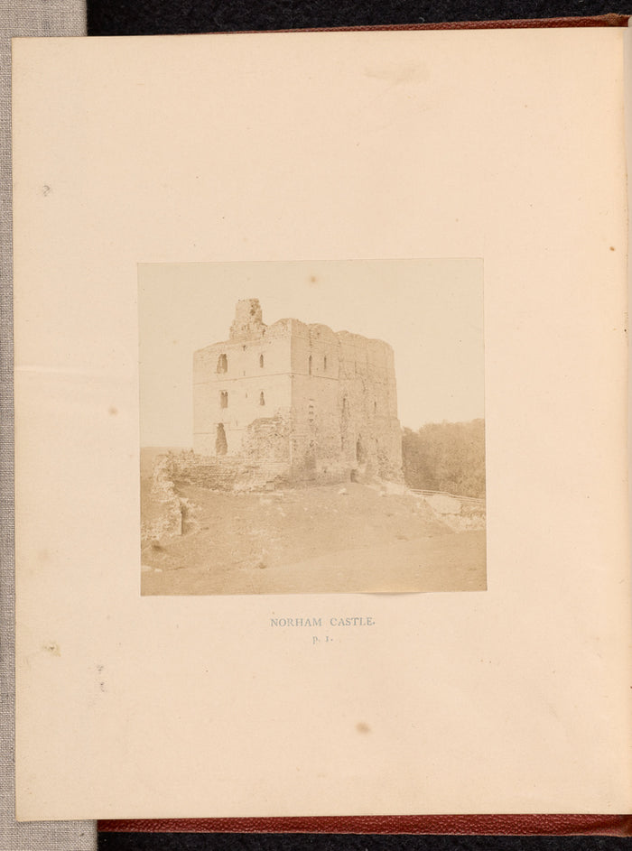 Thomas Annan:Norham Castle,16x12