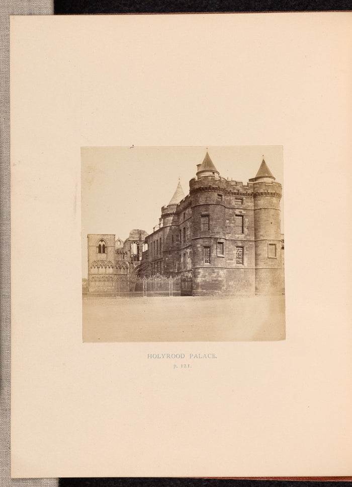 Thomas Annan:Holyrood Palace,16x12