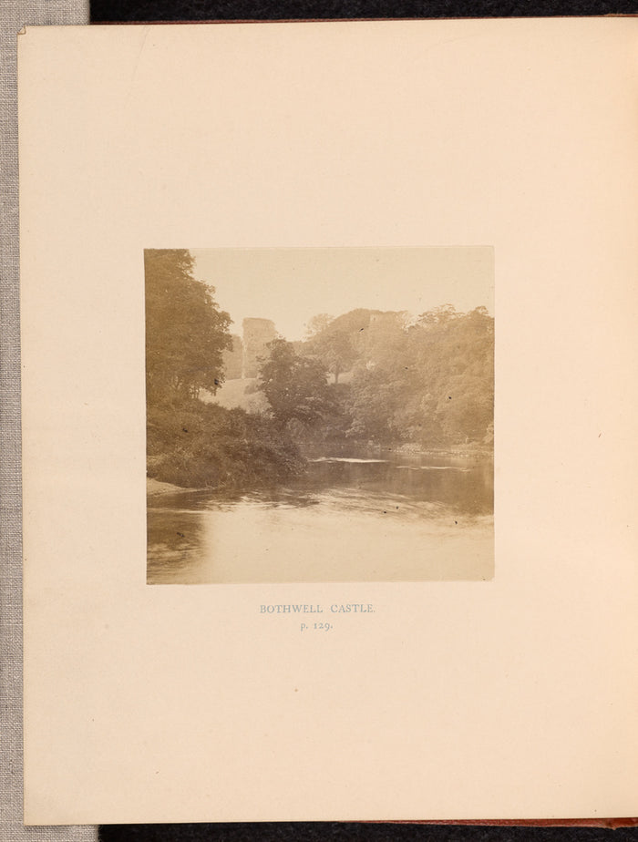 Thomas Annan:Bothwell Castle,16x12
