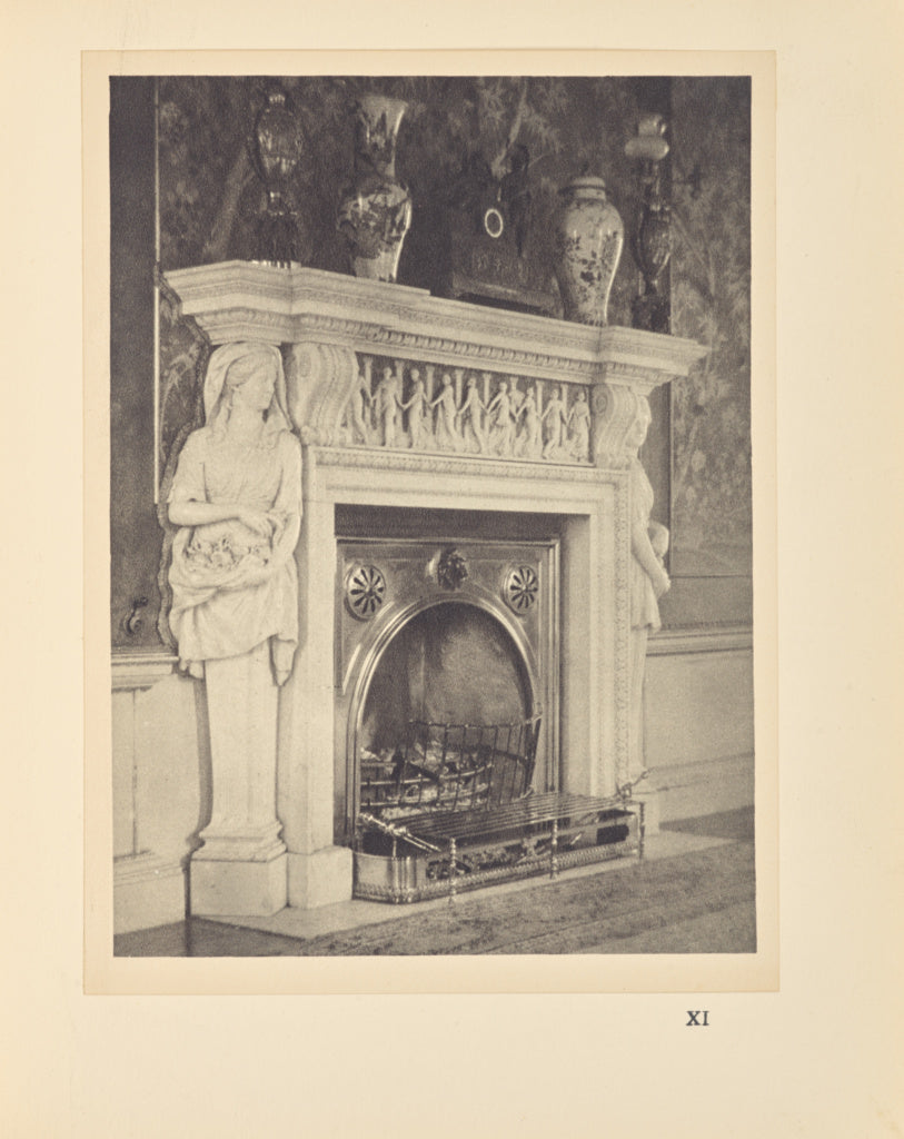 Alvin Langdon Coburn:The Italian Fireplace, Poster Print Wall Art