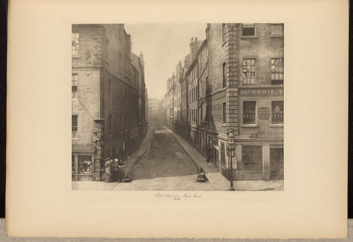 Thomas Annan:Bell Street from High Street,16x12