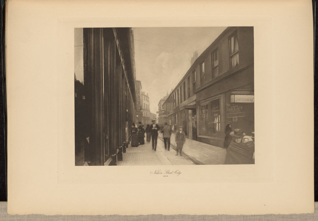 Thomas Annan:Nelson Street, City, Poster Print Wall Art