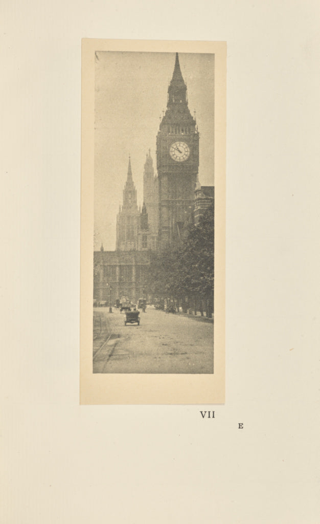 Alvin Langdon Coburn:Big Ben, Poster Print Wall Art