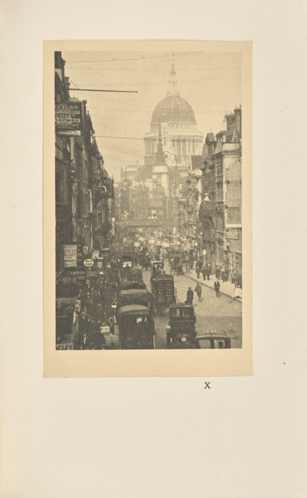 Alvin Langdon Coburn:St. Paul's From the Foot of Its Hill, Poster Print Wall Art