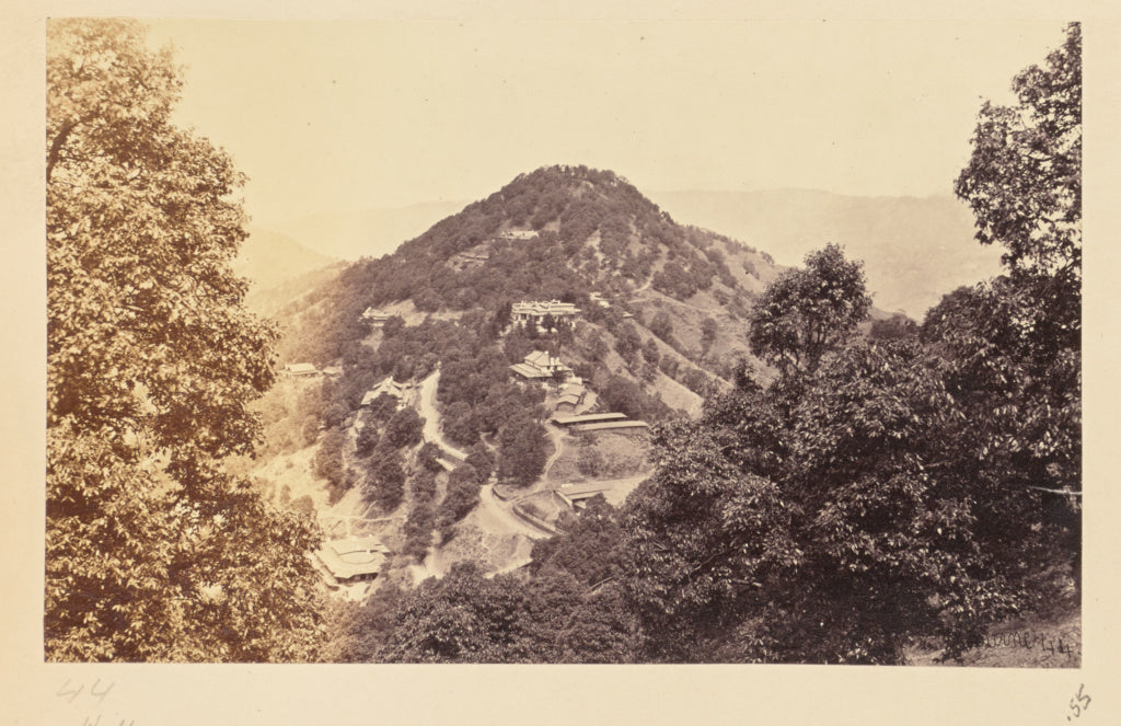 Samuel Bourne:Simla; Elysium Hill, Poster Print Wall Art
