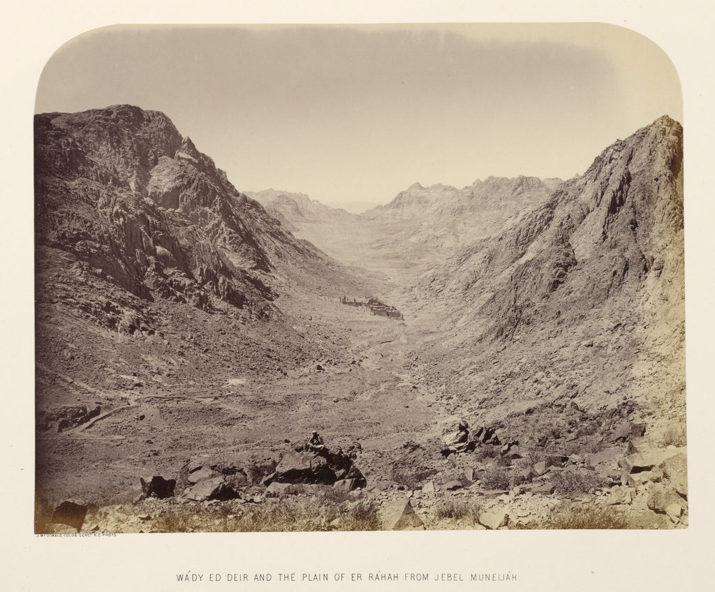 Sgt. James M. McDonald:Wády Ed Deir and the Plain of Er Rá, Poster Print Wall Art